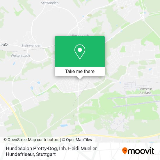 Hundesalon Pretty-Dog, Inh. Heidi Mueller Hundefriseur map