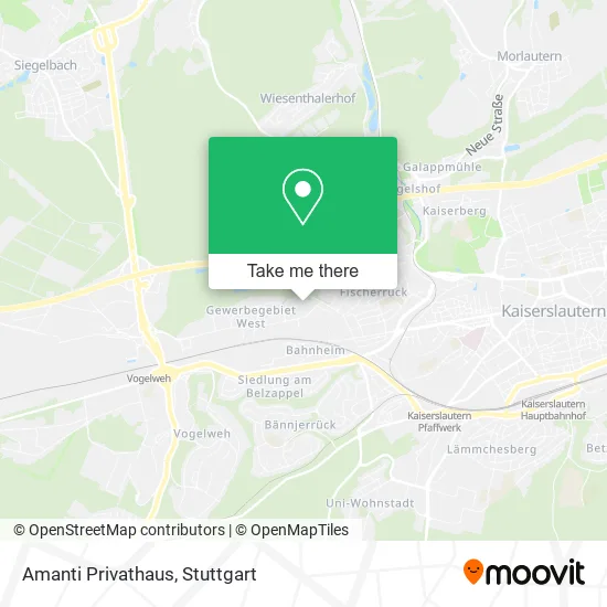 Карта Amanti Privathaus