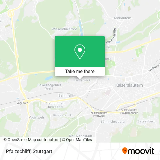 Карта Pfalzschliff