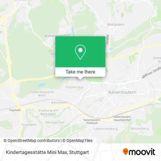 Карта Kindertagesstätte Mini Max