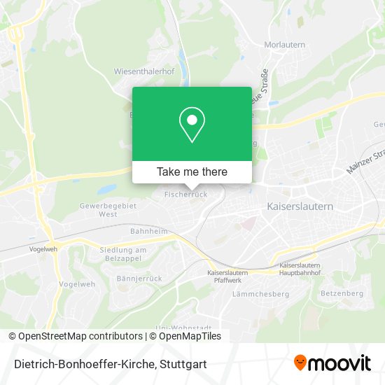 Dietrich-Bonhoeffer-Kirche map