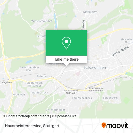 Карта Hausmeisterservice