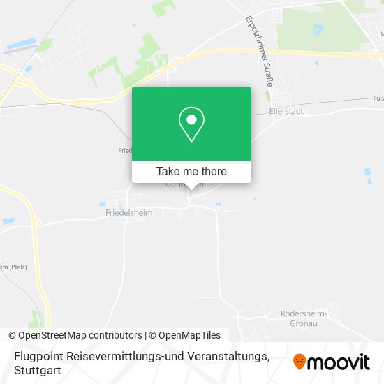 Flugpoint Reisevermittlungs-und Veranstaltungs map