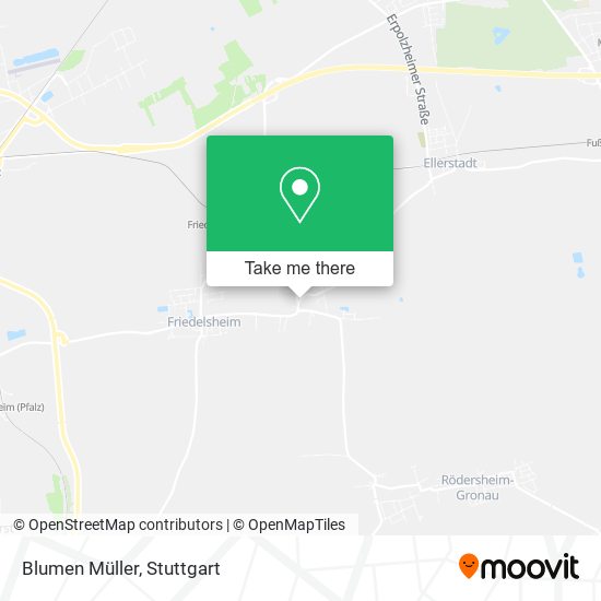 Blumen Müller map