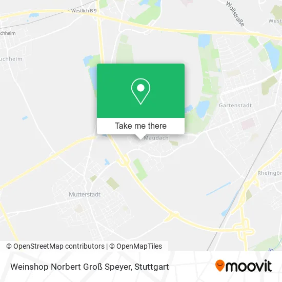 Карта Weinshop Norbert Groß Speyer