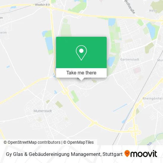 Карта Gy Glas & Gebäudereinigung Management