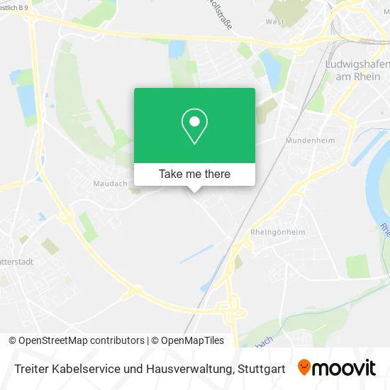 Карта Treiter Kabelservice und Hausverwaltung