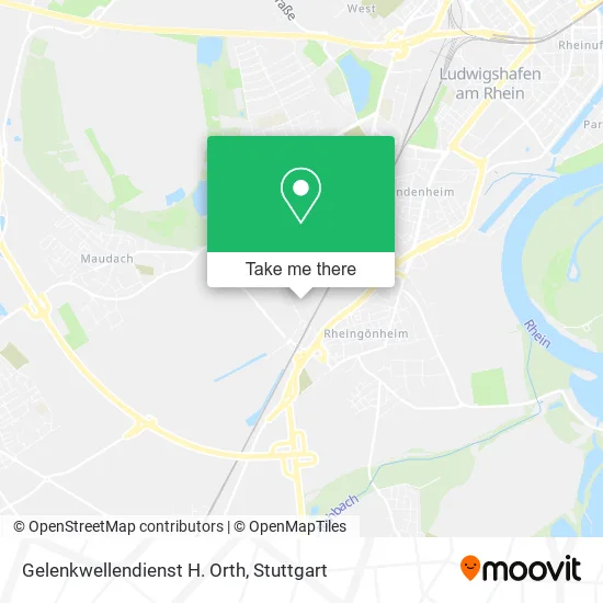 Карта Gelenkwellendienst H. Orth