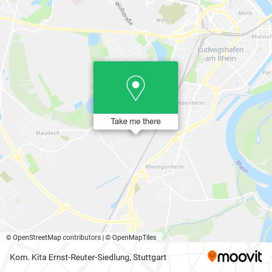 Kom. Kita Ernst-Reuter-Siedlung map