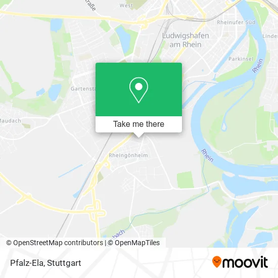 Карта Pfalz-Ela
