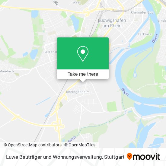 Luwe Bauträger und Wohnungsverwaltung map