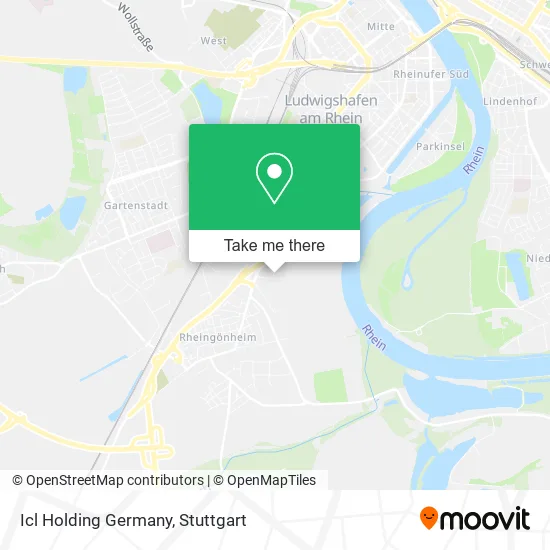 Карта Icl Holding Germany