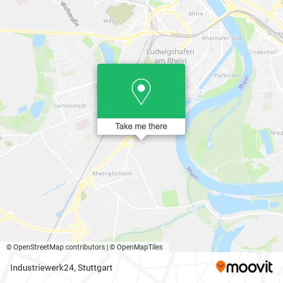Карта Industriewerk24