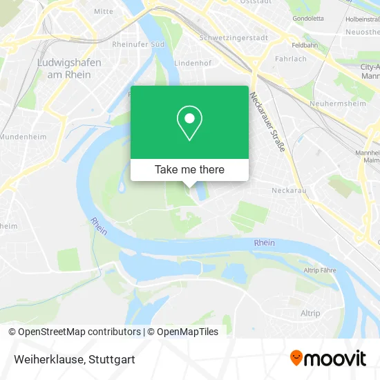 Карта Weiherklause