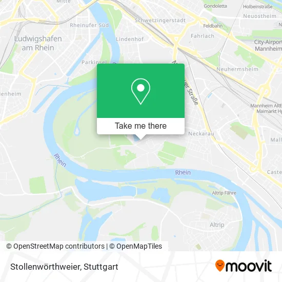 Stollenwörthweier map