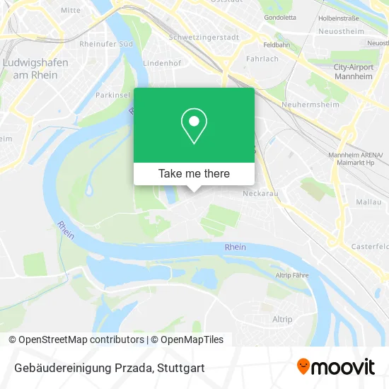 Карта Gebäudereinigung Przada