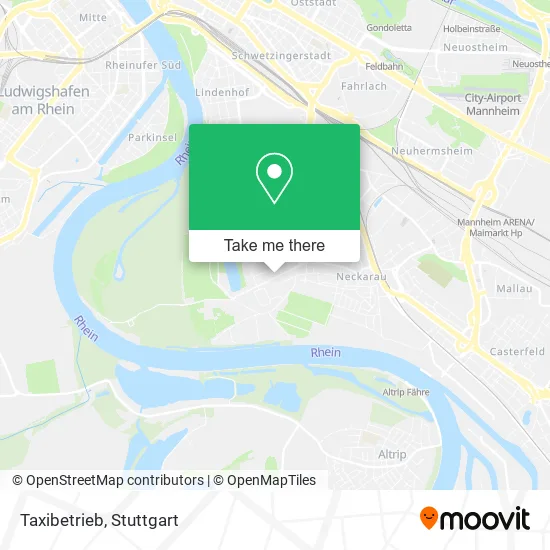 Карта Taxibetrieb