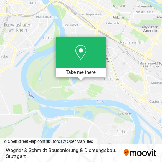 Карта Wagner & Schmidt Bausanierung & Dichtungsbau