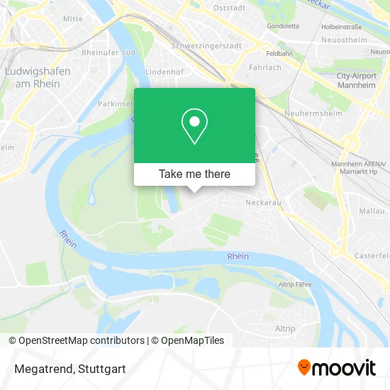 Карта Megatrend