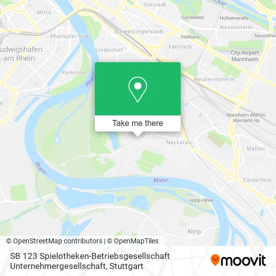 Карта SB 123 Spielotheken-Betriebsgesellschaft Unternehmergesellschaft