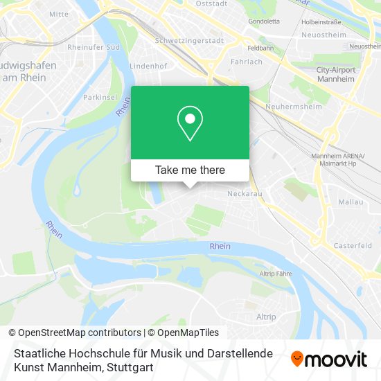 Staatliche Hochschule für Musik und Darstellende Kunst Mannheim map