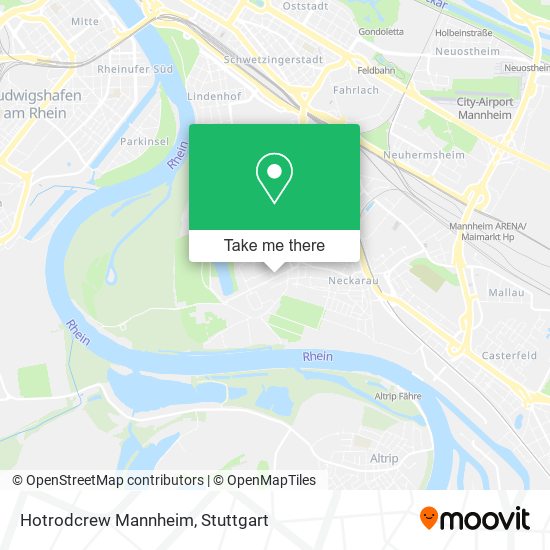 Hotrodcrew Mannheim map