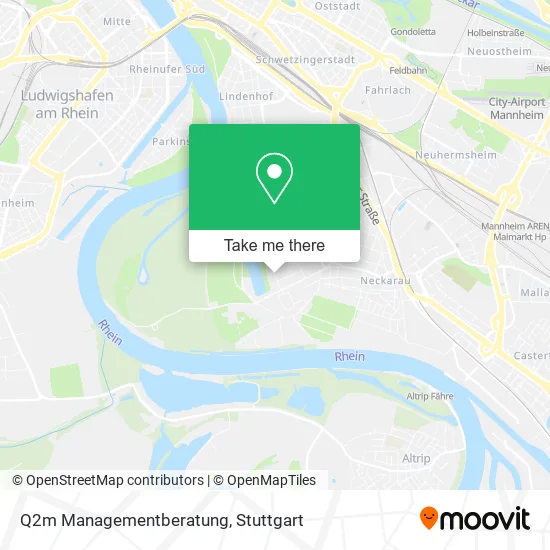 Карта Q2m Managementberatung