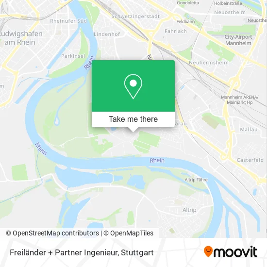 Карта Freiländer + Partner Ingenieur