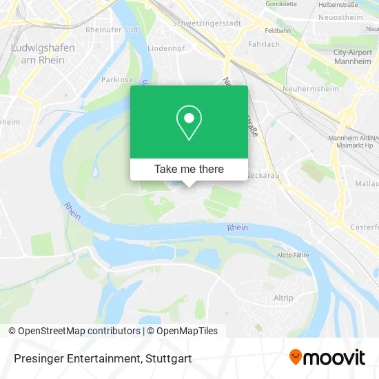 Карта Presinger Entertainment