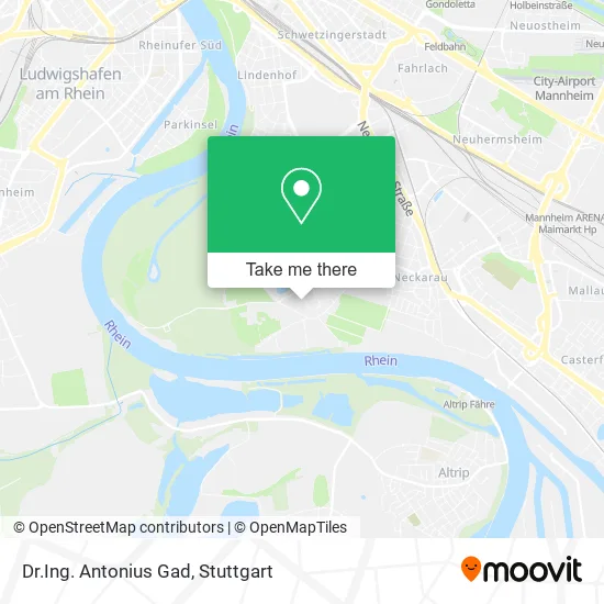 Карта Dr.Ing. Antonius Gad