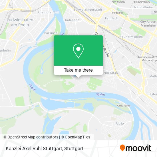 Kanzlei Axel Rühl Stuttgart map