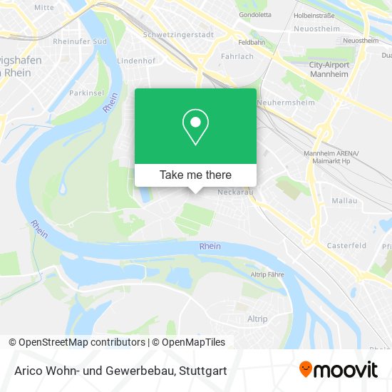 Arico Wohn- und Gewerbebau map