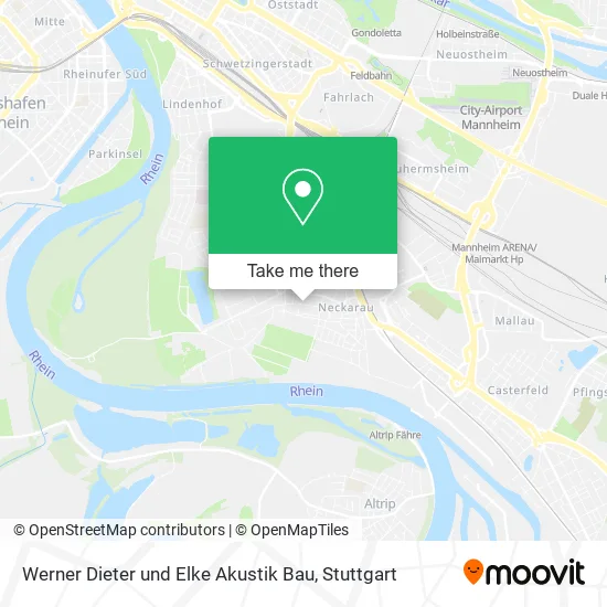 Карта Werner Dieter und Elke Akustik Bau