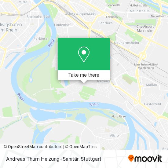 Andreas Thum Heizung+Sanitär map