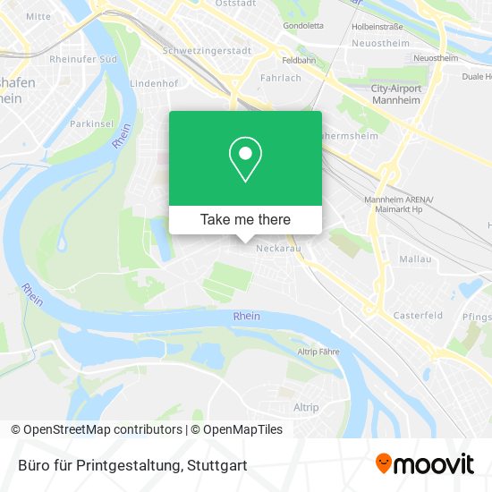 Büro für Printgestaltung map