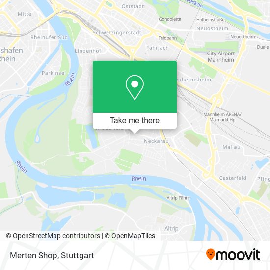 Merten Shop map