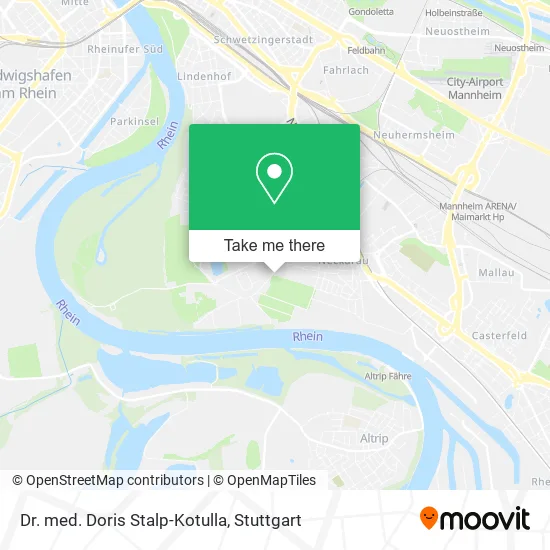 Карта Dr. med. Doris Stalp-Kotulla