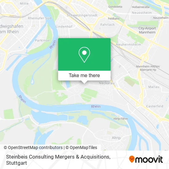 Карта Steinbeis Consulting Mergers & Acquisitions