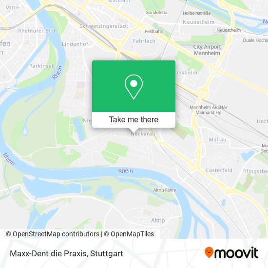 Maxx-Dent die Praxis map