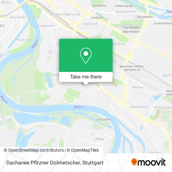 Карта Dachanee Pfitzner Dolmetscher