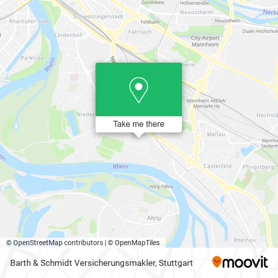 Карта Barth & Schmidt Versicherungsmakler