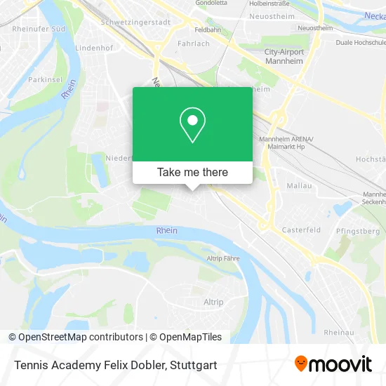 Карта Tennis Academy Felix Dobler
