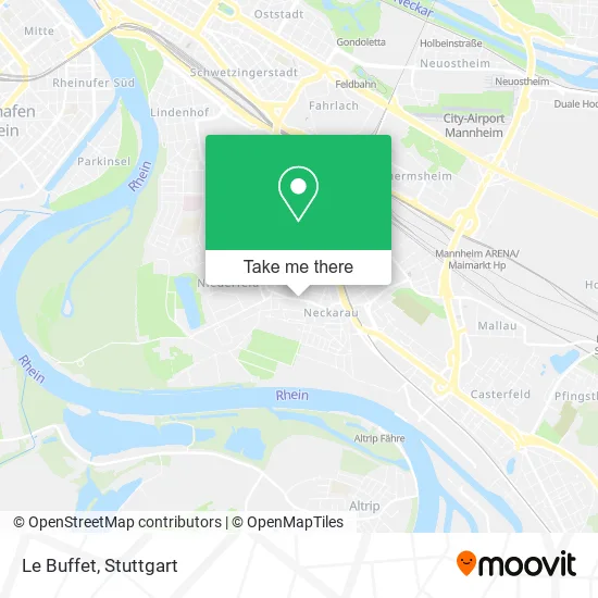 Карта Le Buffet