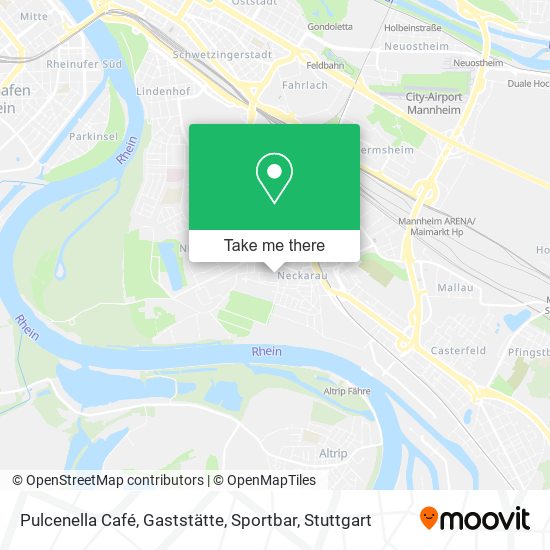 Pulcenella Café, Gaststätte, Sportbar map