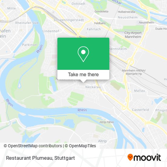 Карта Restaurant Plumeau