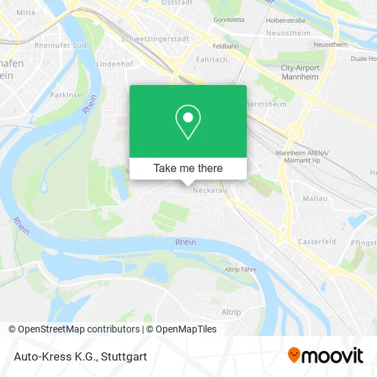 Карта Auto-Kress K.G.