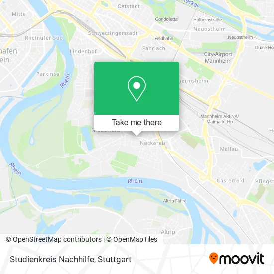 Карта Studienkreis Nachhilfe