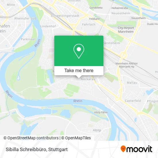 Карта Sibilla Schreibbüro