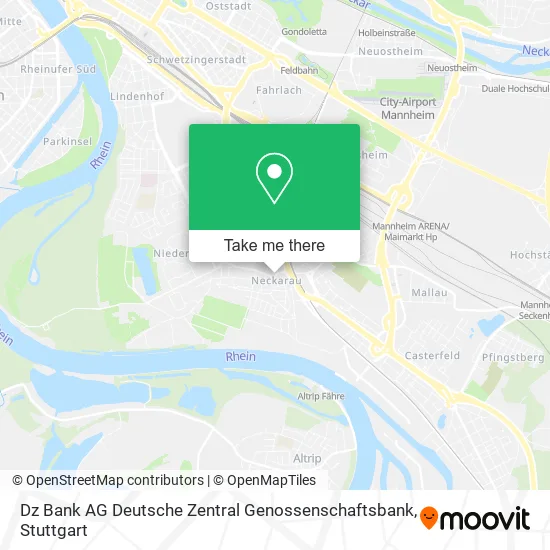 Карта Dz Bank AG Deutsche Zentral Genossenschaftsbank