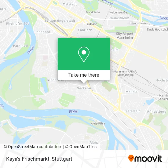 Карта Kaya's Frischmarkt